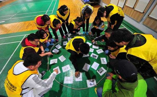 沈阳 拓展训练 团建游戏之急速60秒 团建游戏介绍